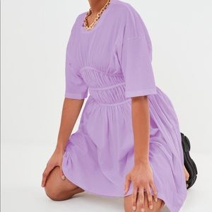 NWT Missguided Rouched Mini Dress